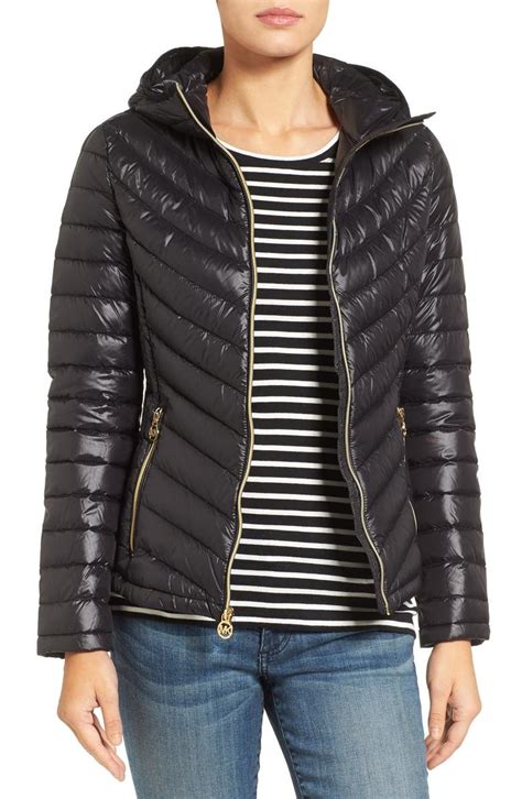 michael kors down feather jacket|Michael Kors packable down.